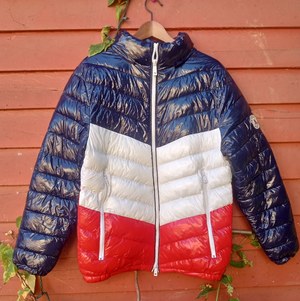Colorblock Puffer Jacket - Picture 1 of 5
